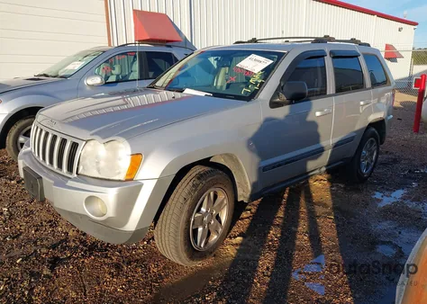 2007 Jeep Grand Cherokee Laredo из США, поврежденный, VIN 1J8HS48P87C591279